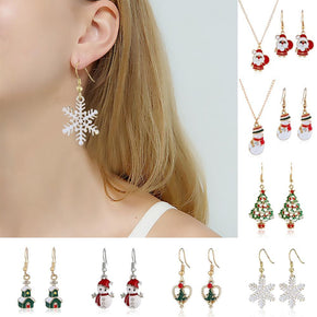Boucles d'oreilles de Noël collection « Douce nuit, Belle nuit »